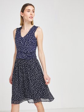 Robe JULIE GUERLANDE 57JG2RO100 Bleu marine