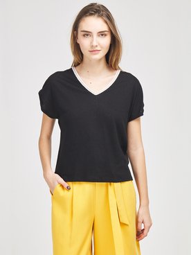 Tee-shirt JULIE GUERLANDE 57JG2TS330 Noir