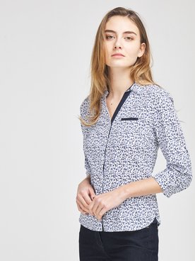 Chemise manches longues JULIE GUERLANDE 57JG2CH240 Bleu