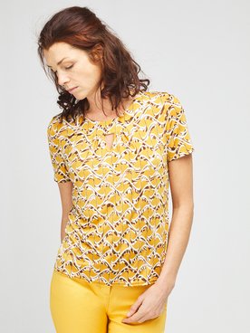 Tee-shirt DIANE LAURY 57DL2TS408 Jaune