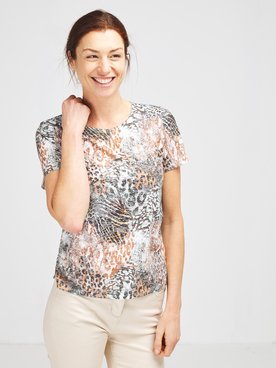 Tee-shirt DIANE LAURY 57DL2TS402 Marron