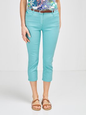 Pantacourt DIANE LAURY 57DL2PC803 Bleu turquoise