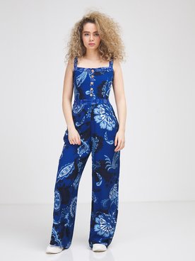 Combinaison DESIGUAL 21SWPW39 Bleu fonc