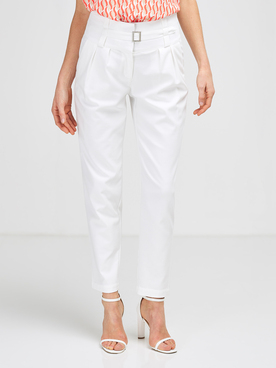 Pantalon COMMA 2063625 Blanc