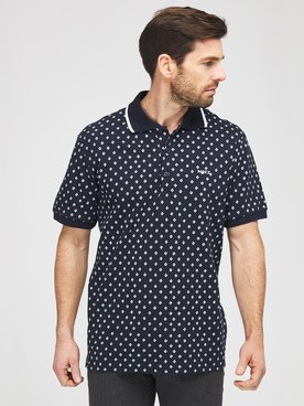 Polo MEXX CU1411013M Bleu marine
