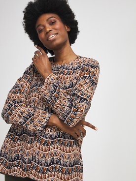 Chemise manches longues SEE U SOON 21111064 Marron