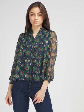 Chemise manches longues VERO MODA 10244659 Bleu marine