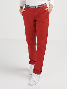 Pantalon S OLIVER 2056723 Rouge