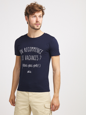 Tee-shirt LE FABULEUX SHAMAN VCS PAS PRET Bleu marine