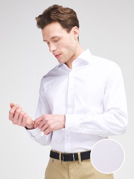 Chemise manches longues ETERNA X18K 8817 Blanc