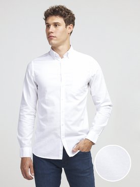 Chemise manches longues ODB 55OD1CS303 Blanc