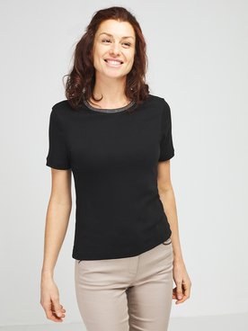 Tee-shirt DIANE LAURY 55DL2TS800 Noir