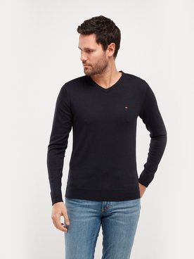 Pull TOMMY HILFIGER MW0MW04979 Bleu marine