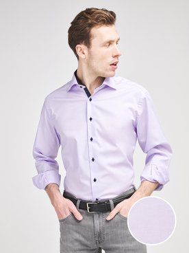 Chemise manches longues ETERNA X13K 8100 Violet