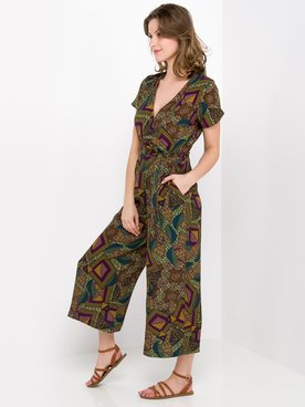 Combinaison DESIGUAL 20SWPW44 Vert kaki