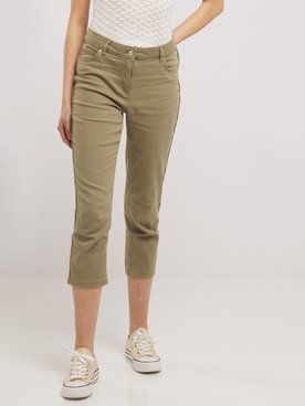 Pantacourt DIANE LAURY 55DL2PC800 Vert kaki