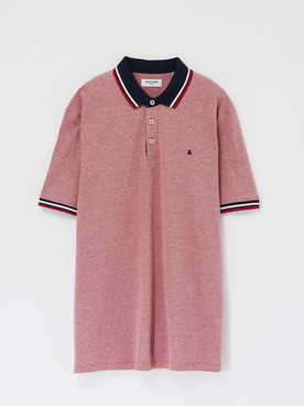 Polo JACK AND JONES 12143859 Rouge clair