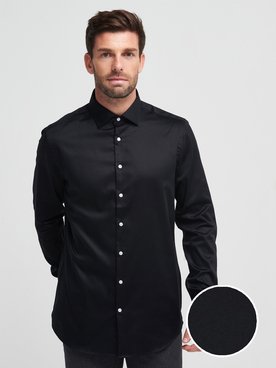 Chemise manches longues ODB 53OD1CV900 Noir