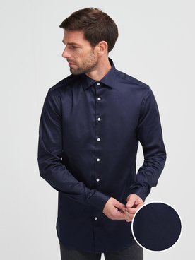 Chemise manches longues ODB 53OD1CV900 Bleu marine