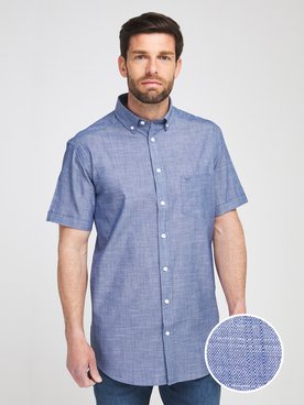 Chemise manches courtes CHARLES DE SEYNE 53CS1CS901 Bleu Used