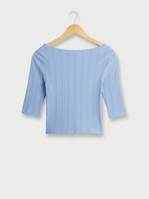 LEVI'S Tee-shirt En Tricot, Inspiration Des Annes 90 Bleu Photo principale
