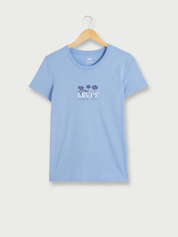 LEVI'S® Tee-shirt Logo Signature Fleuri Bleu ciel