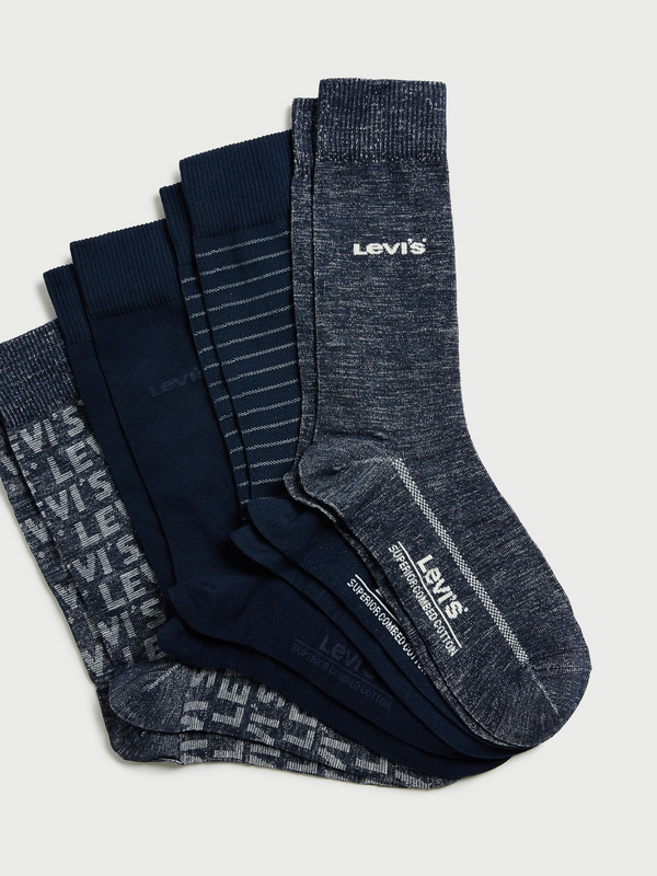 LEVI'S Coffret De 4 Paires De Chaussettes Levi's® Bleu Photo principale