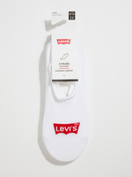 LEVI'S Lot De 3 Paires De Chaussettes Footie High Cut Blanc