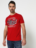 PETROL INDUSTRIES Tee-shirt Grand Logo Rouge