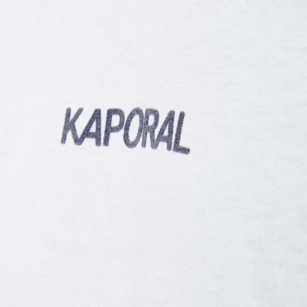 KAPORAL Tee-shirt Signature En Coton Bio, Encolure V Blanc Photo principale