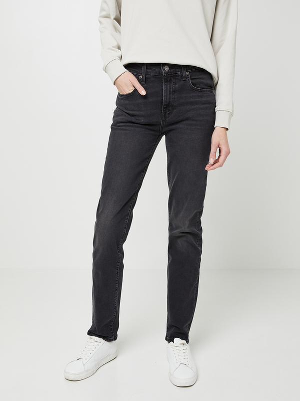 LEVI'S® Jean 724 High-rise, Coupe Slim Levis Black Worn In