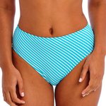 FREYA Bas De Maillot Taille Haute Ray Jewel Cove Stripe Turquoise