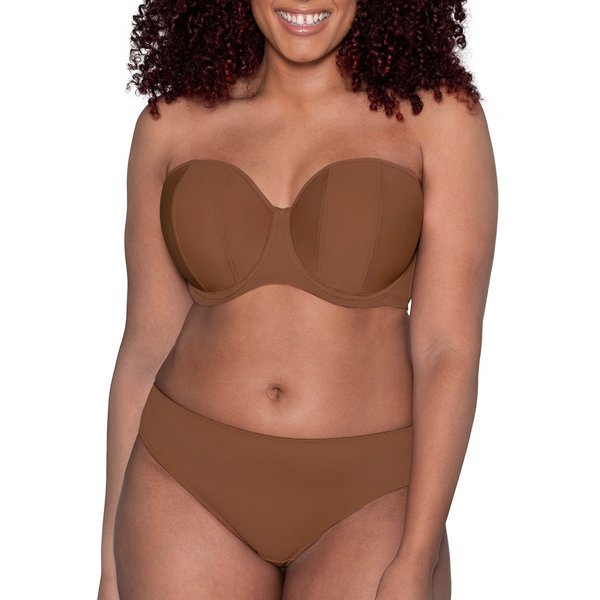 CURVY KATE Culotte Brsilienne Invisible Luxe Caramel Photo principale