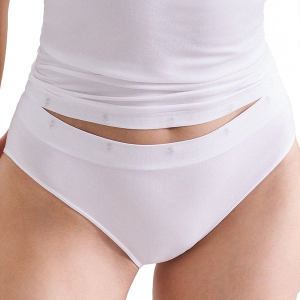 SEIDENSTICKER Culotte Taille Haute Confort En Microfibre Micro Flex Blanc