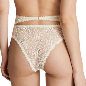 UNDERPROTECTION Culotte Haute Brsilienne Recycle Emmaup Crme