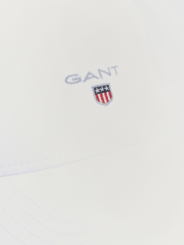 GANT Casquette Baseball Logo Brod Blanc Photo principale