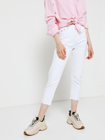 TOMMY JEANS Jean High Rise Slim Ankle Blanc