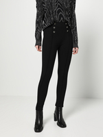 KAPORAL Pantalon Extensible Style Fuseau Noir