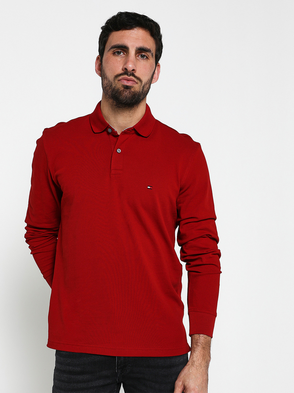 TOMMY HILFIGER The 1985 Polo Shirt, Rgular Fit Rouge 1003889