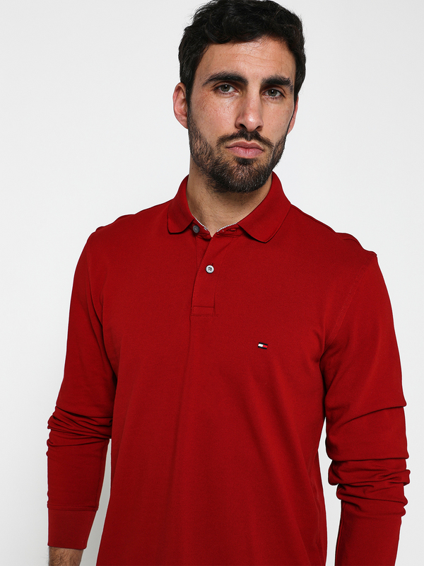TOMMY HILFIGER The 1985 Polo Shirt, Rgular Fit Rouge Photo principale