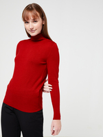 BETTY BARCLAY Pull Fine Jauge Uni  Col Roul Rouge