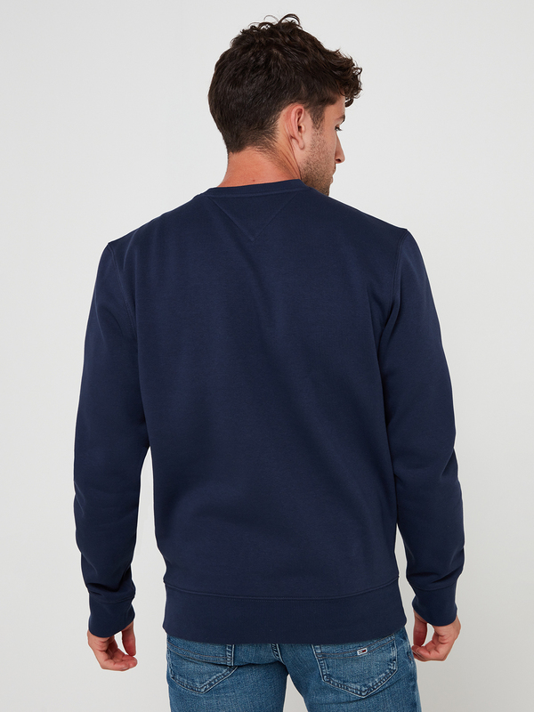 TOMMY JEANS Sweat-shirt En Molleton Gratt Avec Mini Logo Bleu marine Photo principale