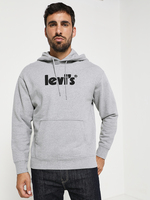 LEVI'S Sweat-shirt  Capuche, Logo Levi's® Gris