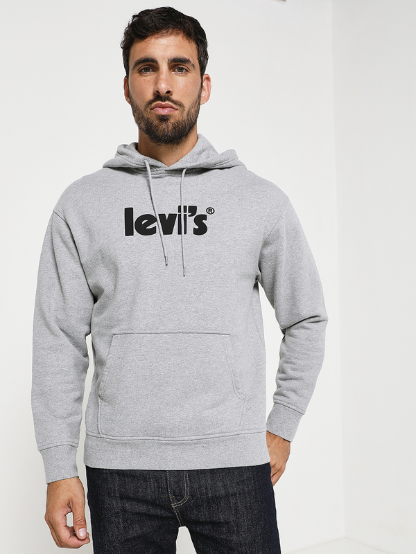 LEVI'S® Sweat-shirt À Capuche, Logo Levi's® Gris 1004776