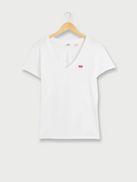 LEVI'S Tee-shirt Encolure V Blanc