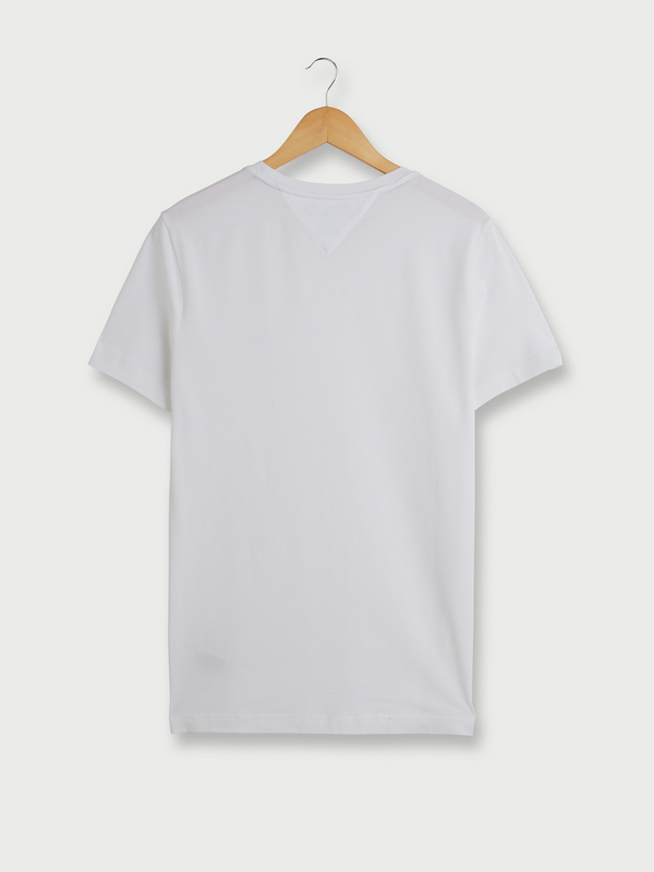 TOMMY HILFIGER Tee-shirt Extra Slim Uni Blanc Photo principale