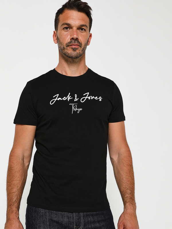 JACK AND JONES Tee-shirt Signature Noir