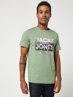 JACK AND JONES Tee-shirt Logo Expdition Vert