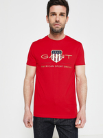 GANT Tee-shirt Grand Logo Rouge