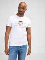 GANT Tee-shirt Grand Logo Blanc